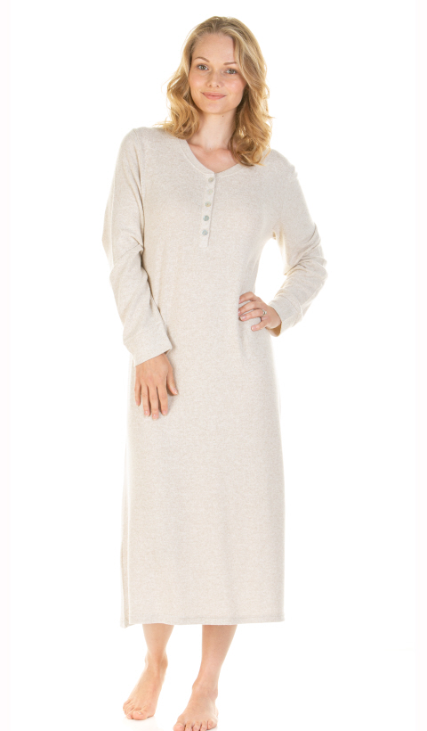 La Marquise Lush Lounge Long Sleeve Nightdress